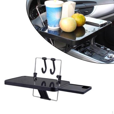 Car Back Seat Tray Table Chair Dining Beverage Rack Computer Desk Seatback Storage