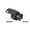 Trailer Caravan Towbar Towing Electric Socket Adapter Plug Converter 12V Electrical Connector Adapter Car Truck 7 Pin To 13 Pin