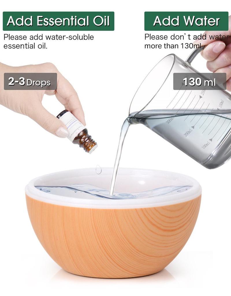 Bestverkochte Automatische Essentiële Olie Diffuser & Aromalamp - Slaapmiddel & Luchtbevochtiger voor Slaapkamer