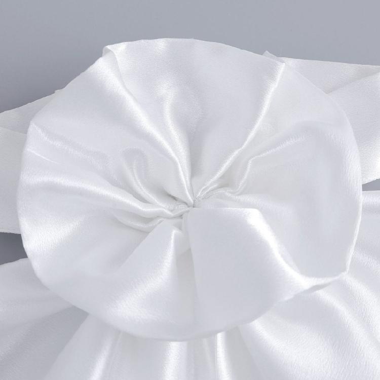 Courtstyle Jabot Drape Collar Neckpiece For Women Formal Occasion Sweater Blouse Costume Collar Decorative Accessory