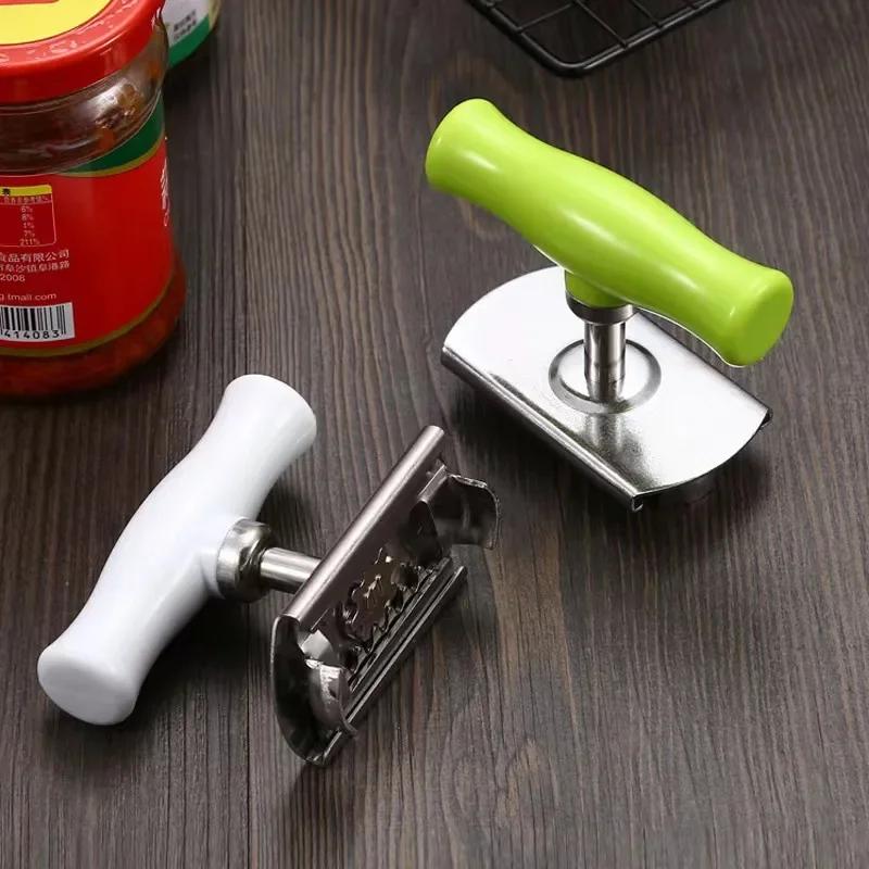Household Stainless Steel Labor-Saving Bottle Opener Can Opener Glass Can Lid Opener Gadget