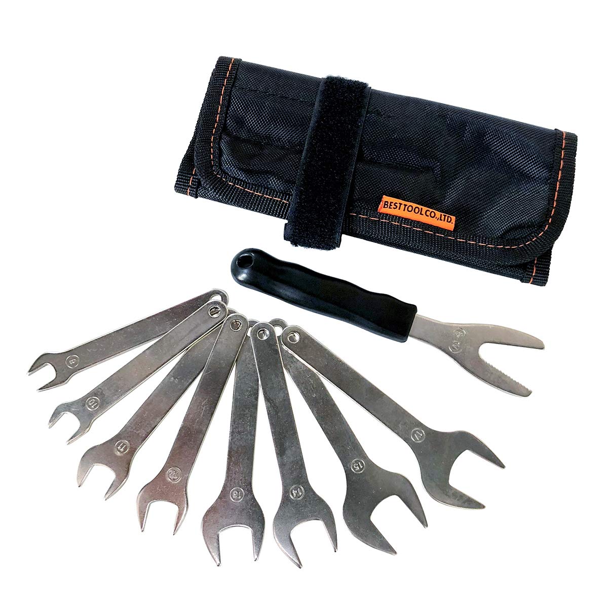 

Best Tool Wrench 62302 9-Piece Thin-Ended Set, FLAT9,