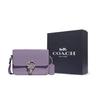New COACH Studio Cow Leather Shoulder Bag Crossbody Bag Mini Women's Purple CE762-LHVHM