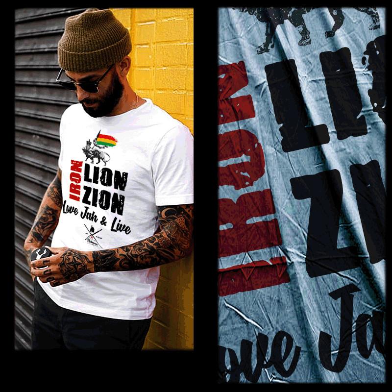 

Футболка регги корней джа растафари хайле селасси I лев растаман любовь джа жить S