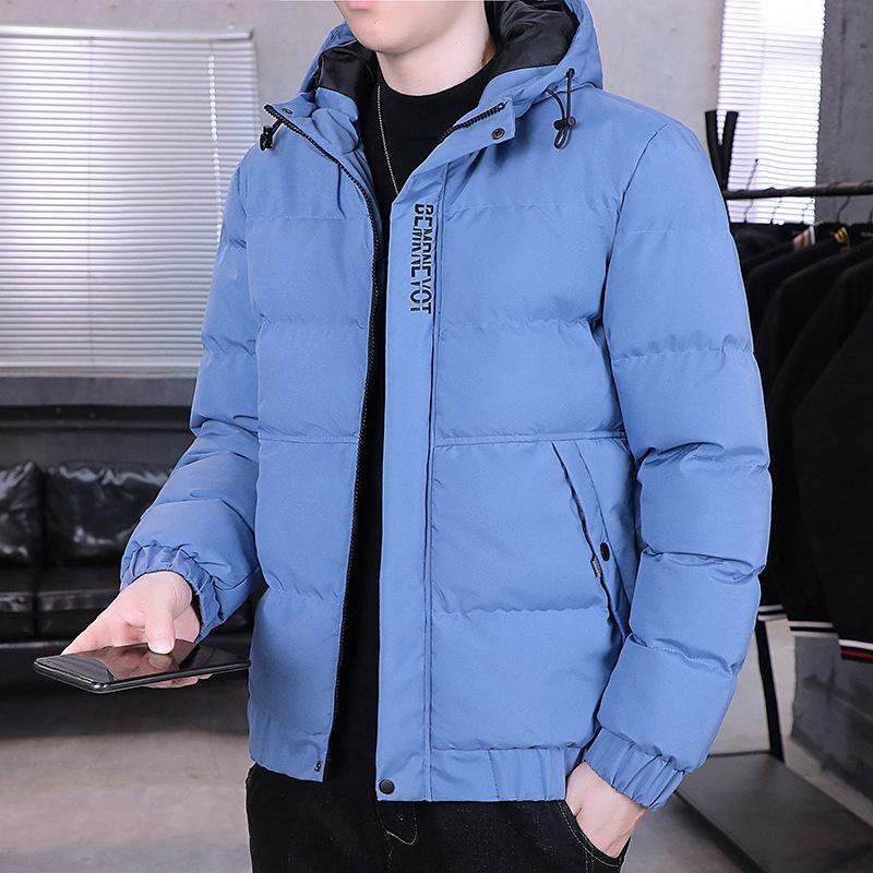 New Thickened Cotton-padded Jacket for Men's Winter Flow Cotton-padded Jacket To Keep Warm and Silk Cotton Thickened Men's Cotton-padded Jacket