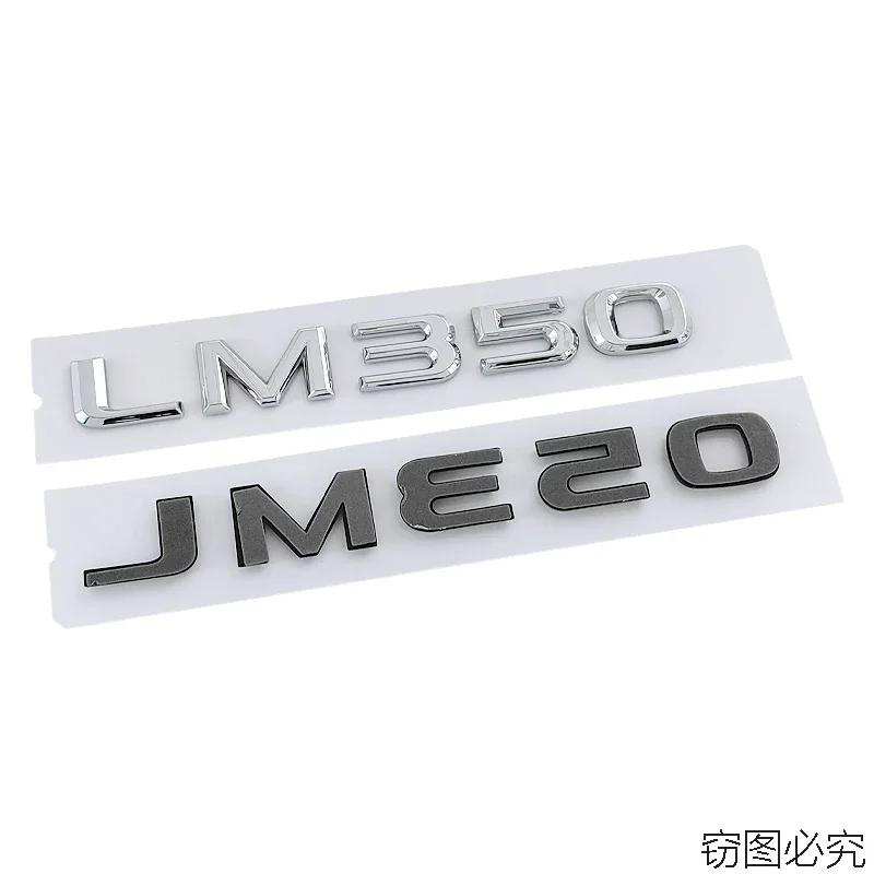 DFW5 ABS Car Body Side Letters Stickers Tail Trunk Emblem Decal for Lexus LC500h LM350 LM300h UX260h Logo Badge Auto Accessories