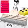 Large Absorbent Sponge Mop with Stainless Steel Handle - No-Hand-Wash Design