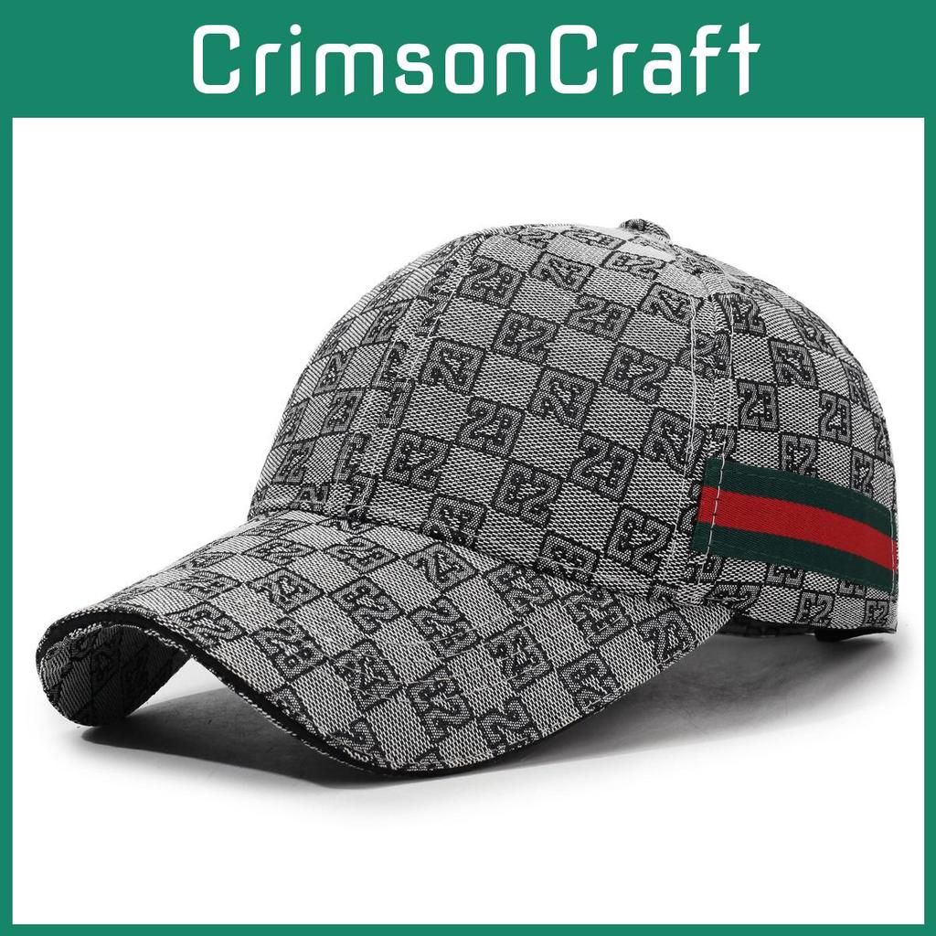 Polyester Geometric Baseball Cap With Digital Print Design For Outdoor Sun Protection