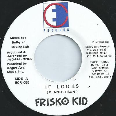 7-Zoll Schallplatte FRISCO KID - If Looks ECR055 East Coast Reco Jamaica Reggae, Ska & Dub Gebraucht