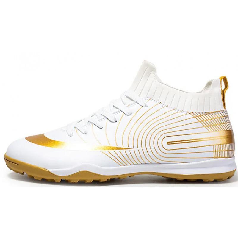 

2025 большой размер новые мужские дышащие высокие футбольные бутсы FGTF с длинными и короткими ногтями футбольные бутсы для тренировок на траве футбольные бутсы 30