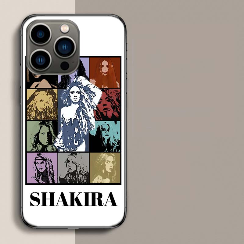 S-Shakira Singer Phone Case For Iphone 17 Air 15 Pro 14 Plus 16 Pro Max 12 13 Mini 11 16E X XS Cover Cute Fundas