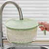 Rice Washing Filter Strainer Multi Use Large Capacity Vegetable Washer Dryer for Rinsing Fruits