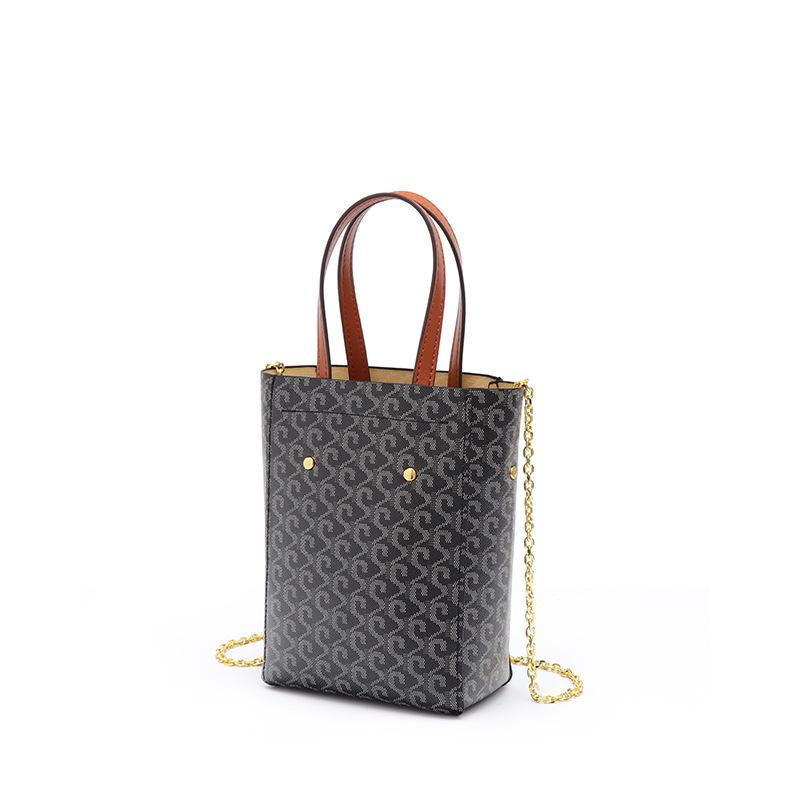 

Модная, Простая и Роскошная Женская Сумка для Ношения в Руке, на Плече и через Плечо, Повседневная Женская Сумка-тоут Большой Вместимости с Узором «Гусиная лапка»