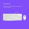 Logitech MK120 Wired Keyboard and Mouse Combo