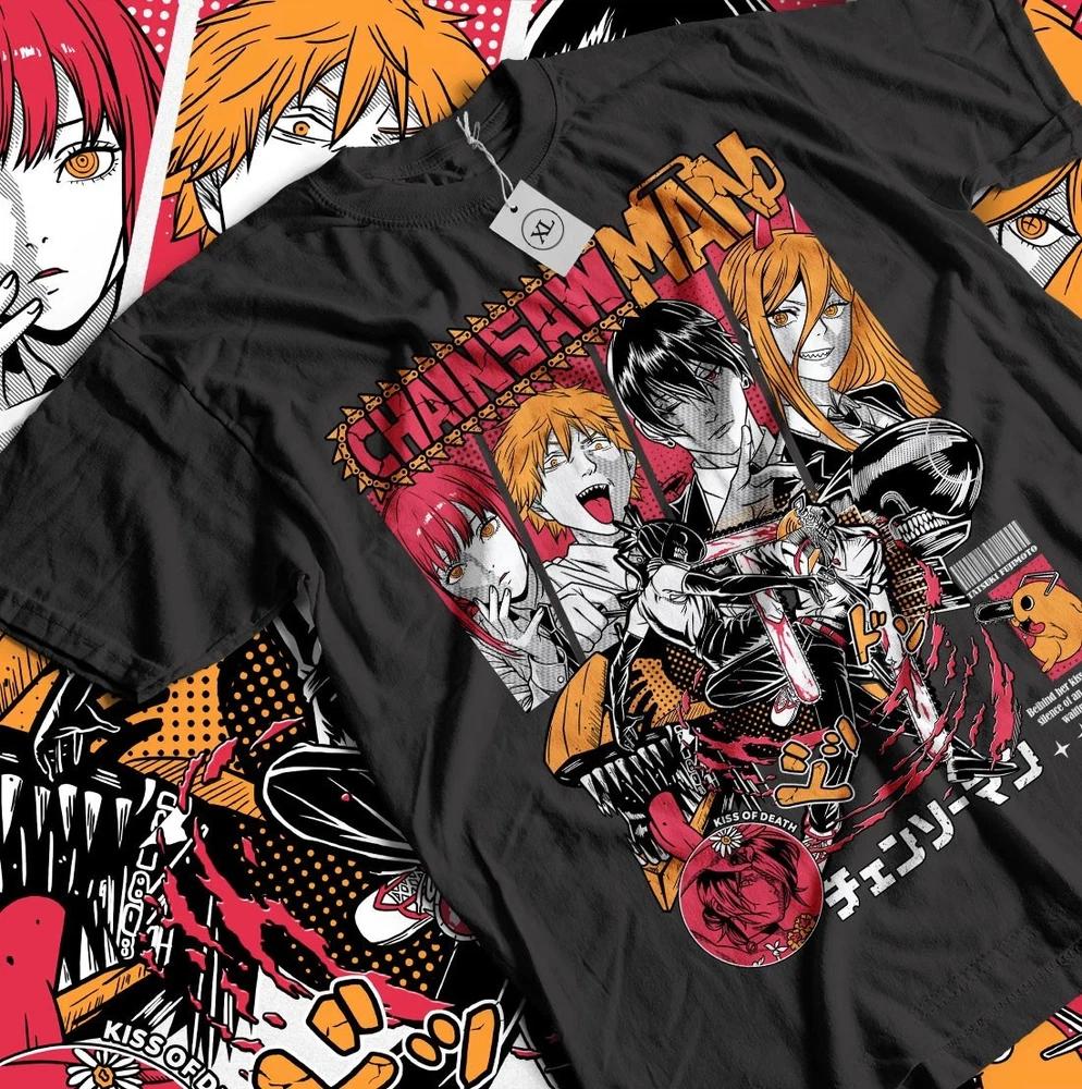 Chainsaw Unisex TShirt Chainsaw Unisex Anime Csm Denji Power S