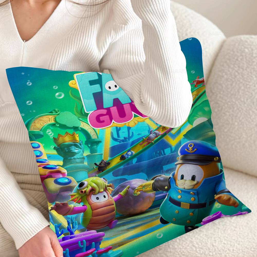 Game F-Fall G-Guys Office Cushion Pillowcase Car Cushion Cover45X45CM Lumbar Pillowcase Sofa Pillowcover