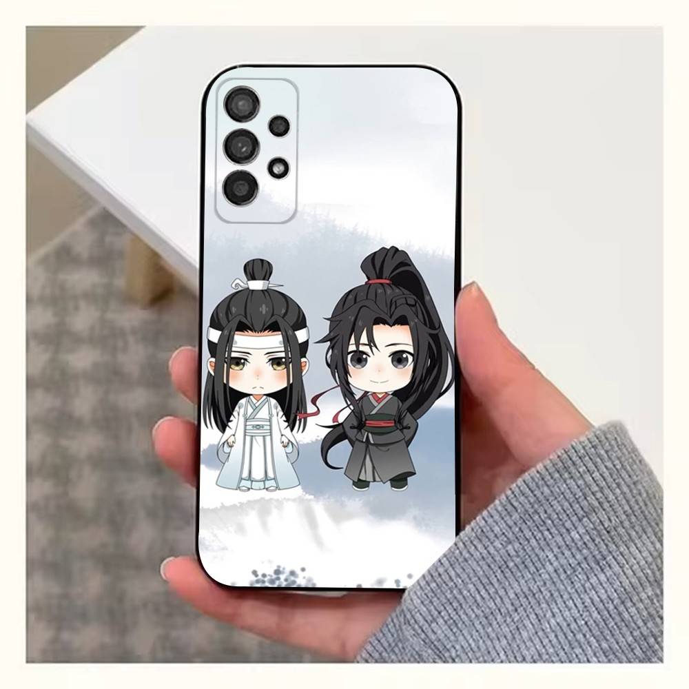 Cartoon Mo Dao Zu Shi Case For Samsung S22,S21,S9,S25,S24,S23,Ultra,FE,S20,S10,Plus,Lite,Soft Silicone Black