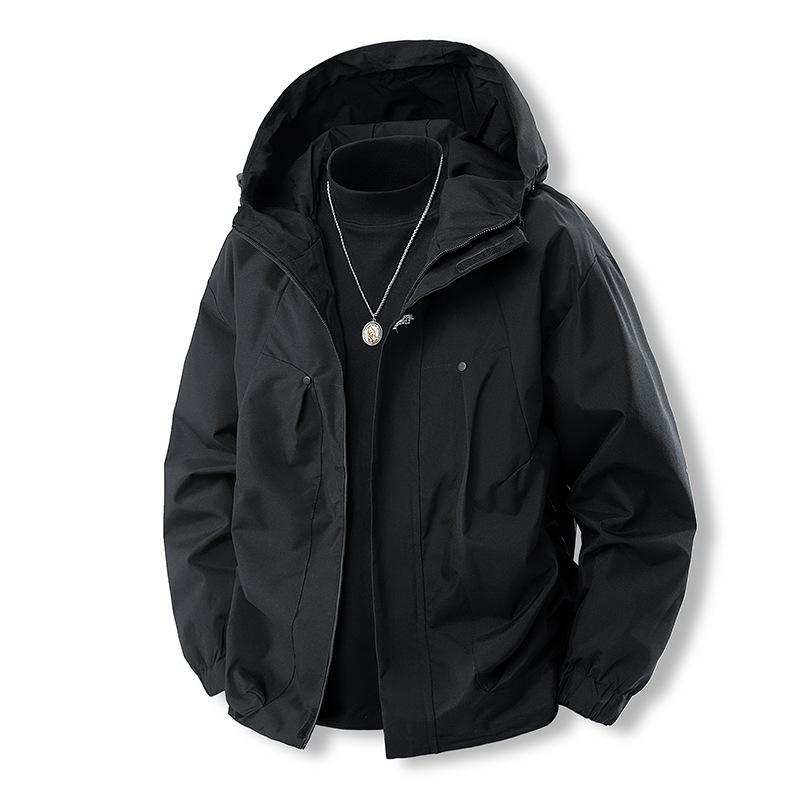 

Spring and Autumn Jacket, Men s Thin Jacket Women s Waterproof Windbreakers, Outdoor Mountaineering Robes, Stormtroopers, Embroidered Jacket XXXL