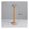 Shaped Hat Stand | Smooth Wood Finished, Tabletop Stand, for Boutique