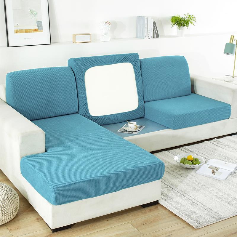 Elastischer Maiskorn Sofaüberwurf: Universeller Vier-Jahreszeiten Sofa- & Sitzkissenbezug