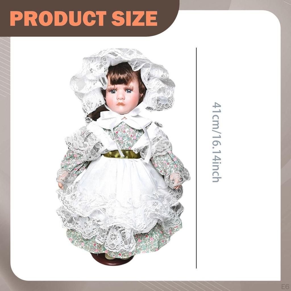 Ein 40 cm (16 Zoll) Großes Mädchen Figur, Ideal Als Kinder's Geburtstagsgeschenk Oder zum Dekorieren