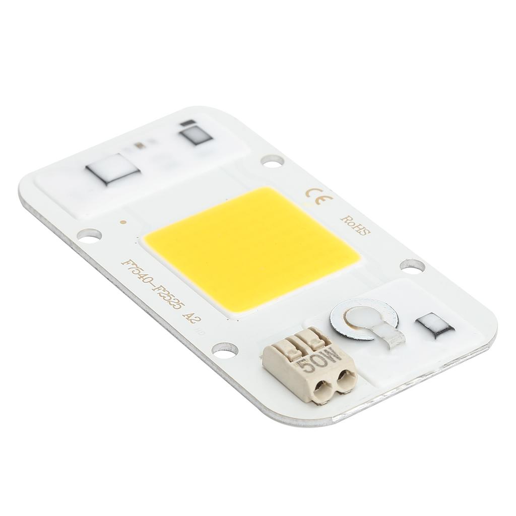 220V Hochspannung Treibefreie Lichtquelle 50W LED-Chip LED Integrierte Lampenperle für Pflanzenwachstumslicht