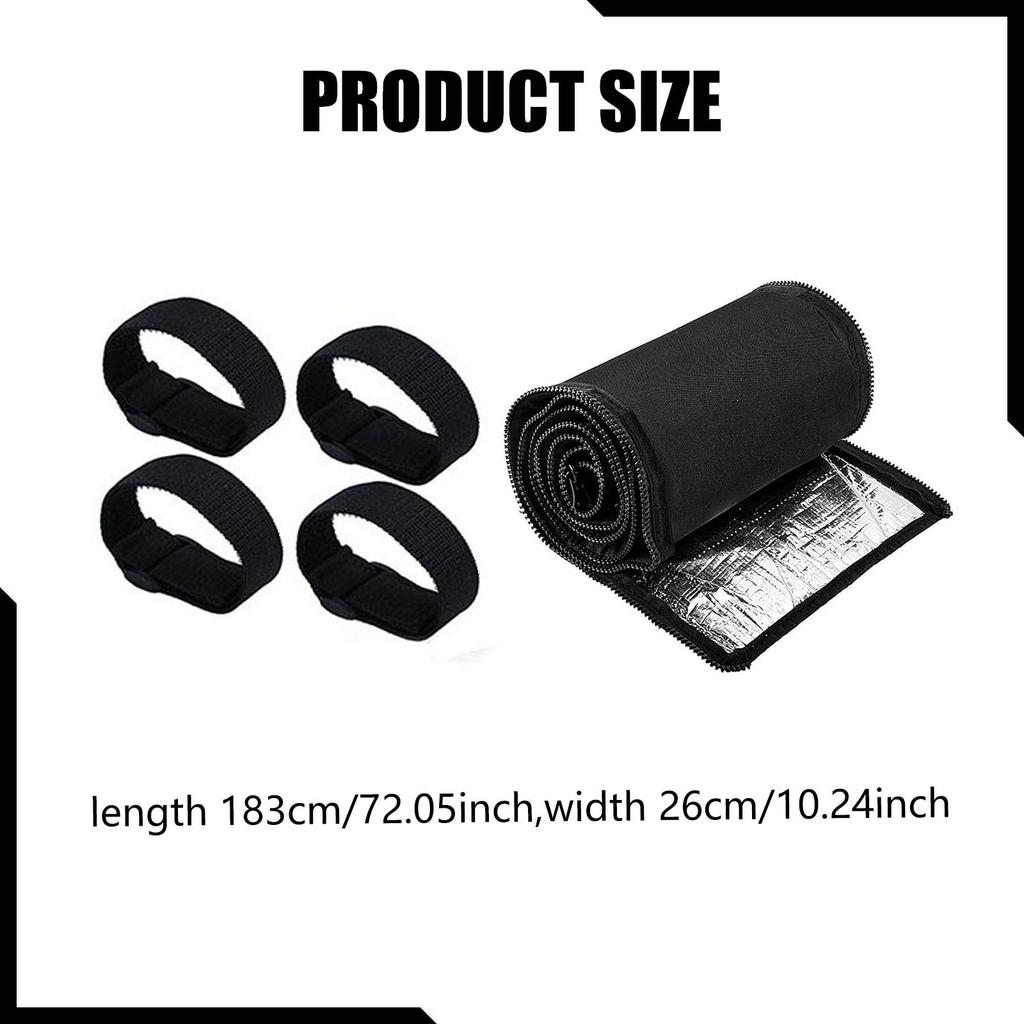 Flexible Copper Line Insulation Sleeve Wrap, Copper Pipe Insulation Cover for Outside Pipe