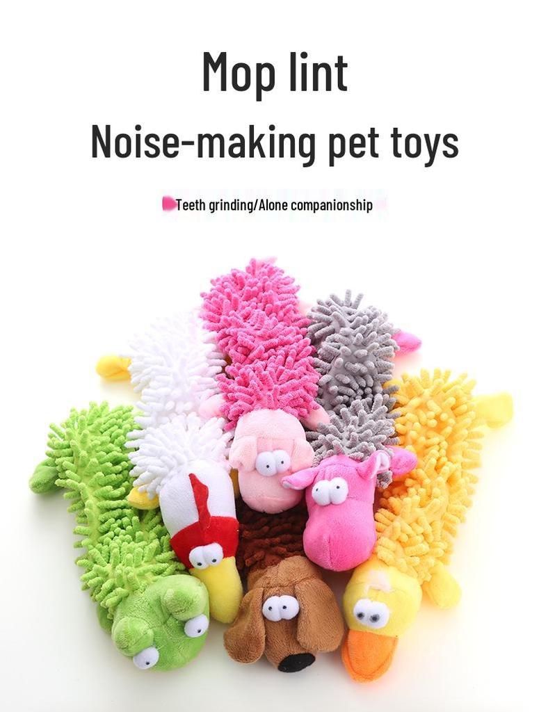 Plush Toy Frog & Hippo: Biteable Teething Toy for Dogs