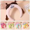 Long Hair Plush Headband Cartoon Funny Hairband Funny Ugly Doll Hair Hoop  Wash Face