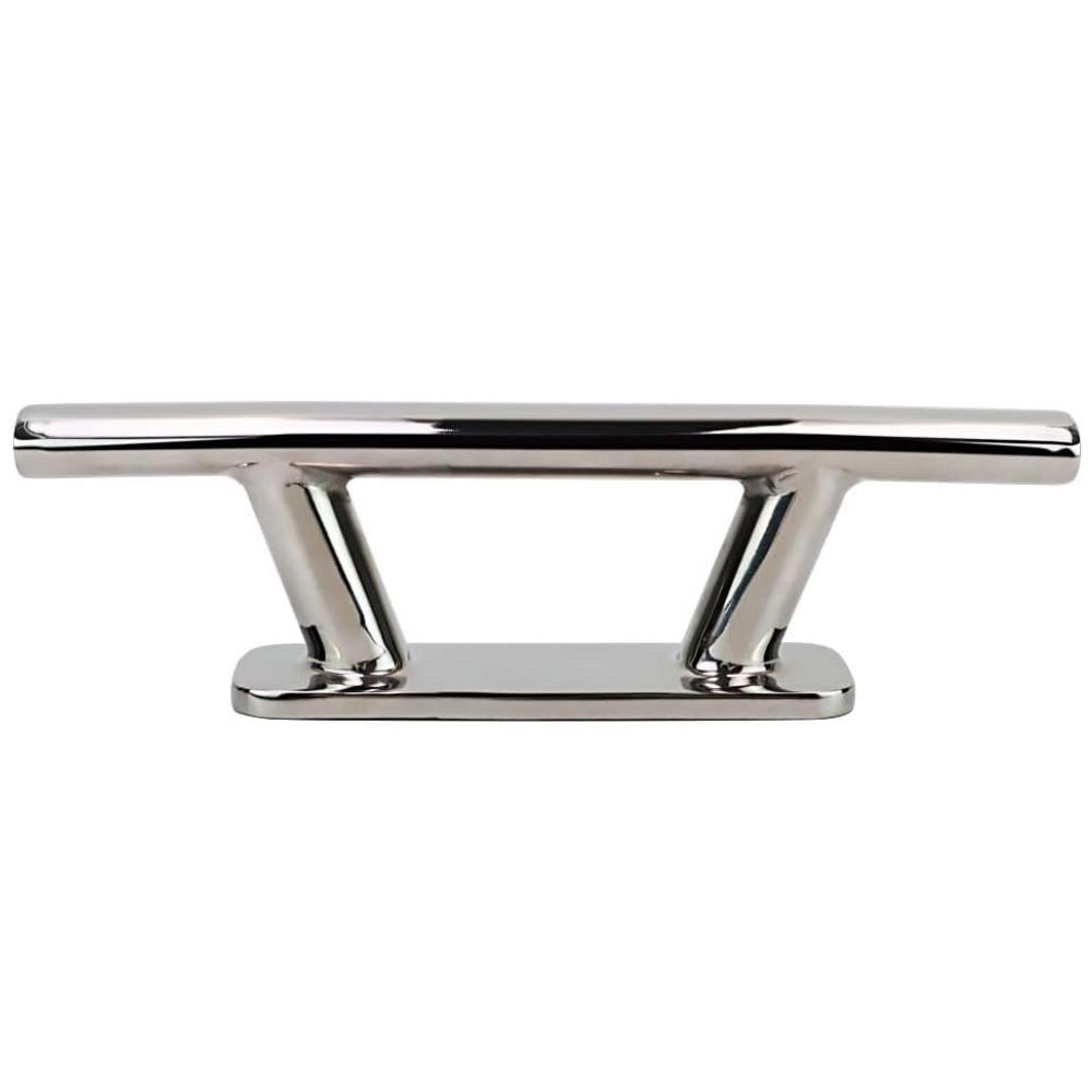 316 Stainless Steel Hollow Open-Base Mooring Bollard – 4 Sizes (A/B/C/D) – Pre-Drilled, Polished – For Docks, Piers, Boats, Yachts