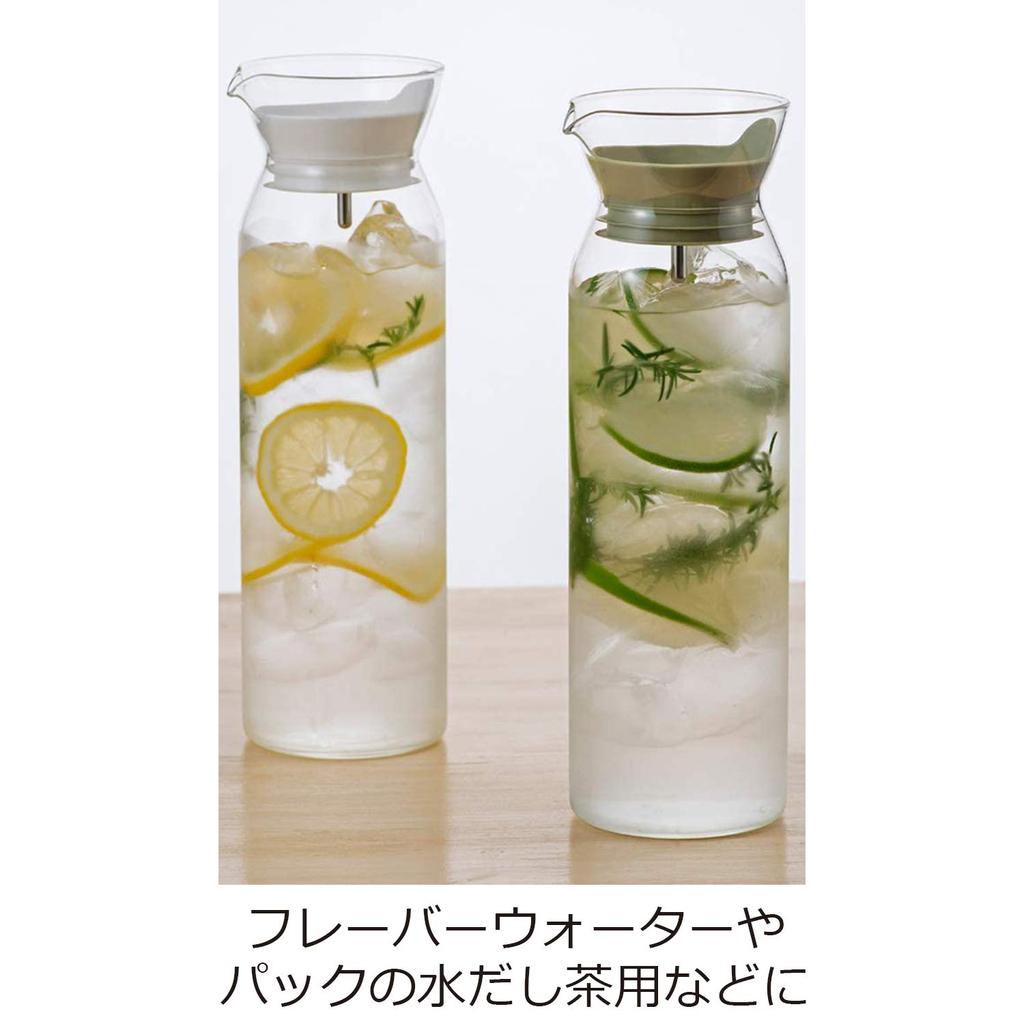 Hario Water Pitcher 900ml White WPC-90-W