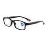 10PCS Flexible Anti Blue Light Reading Glasses +100 To +400 Square Frame Eyewear for Men Women Fashion