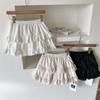 French Solid Lace Sweet Puffy Skirt New Women's Autumn Winter New Ballet Style Cake Skirt Fashion High Waist Short A-line Skirts