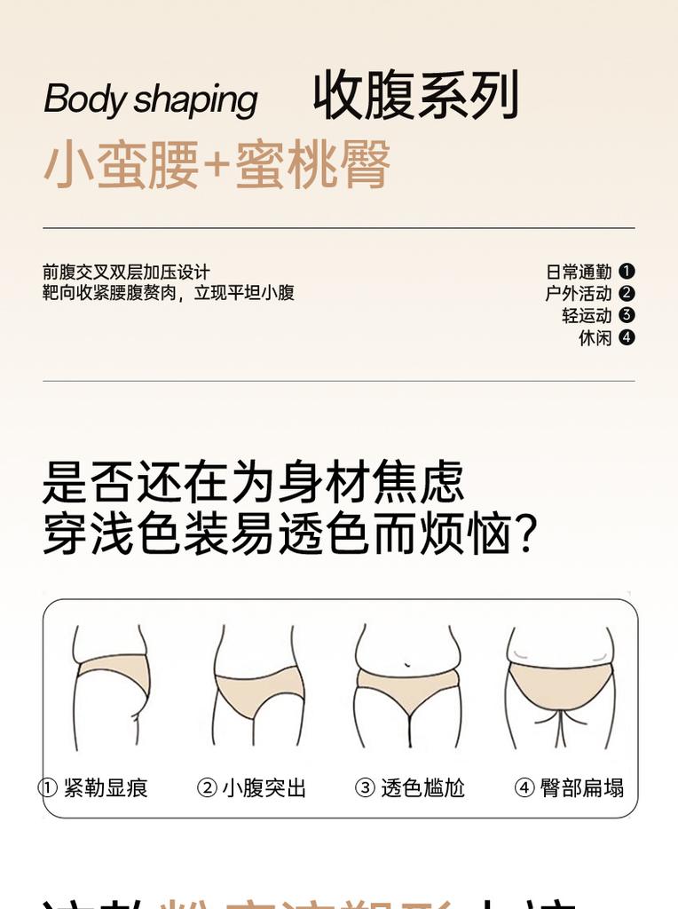 High Waisted Seamless Compression and Hip Lifting Underwear for Women