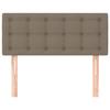 VidaXL Headboard Bedroom Furniture Single Bed Accessory Bed Frame Head Home Interior Taupe 346420