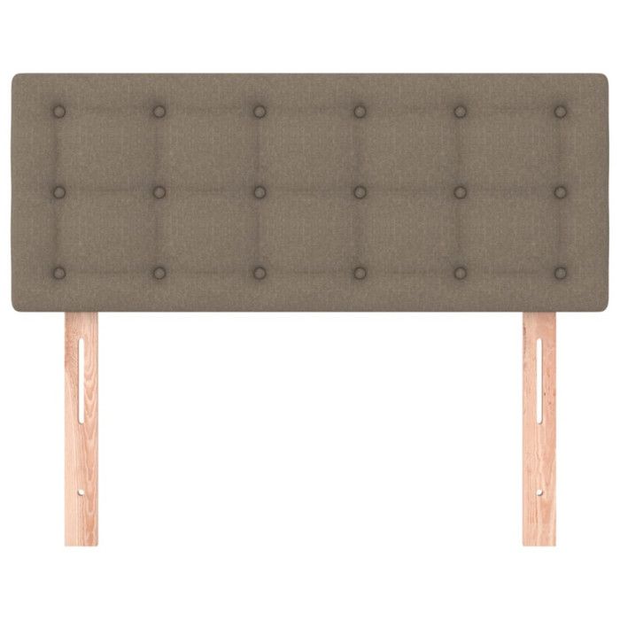 VidaXL Headboard Bedroom Furniture Single Bed Accessory Bed Frame Head Home Interior Taupe 346420