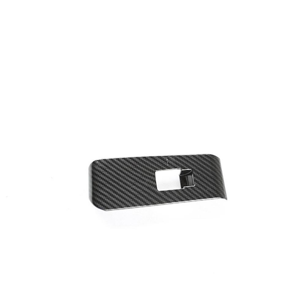 4pcs Carbon Fiber Style Window Lift Switch Cover Trim For Toyota Highlander 2020-2022 Left-hand-driver only