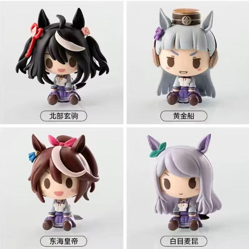 MINI Action Figures PrettyDerby GoldShip Cute Chassis Desktop Ornaments Decorations Statue Model Kit Surprise Otaku Toys Gifts