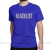 Men Good Tv Series The Blacklist T Shirt Reddington Raymond Red Hat Fandom Crime Cotton Short Sleeve Tees 4XL 5XL 6XL T-Shirts