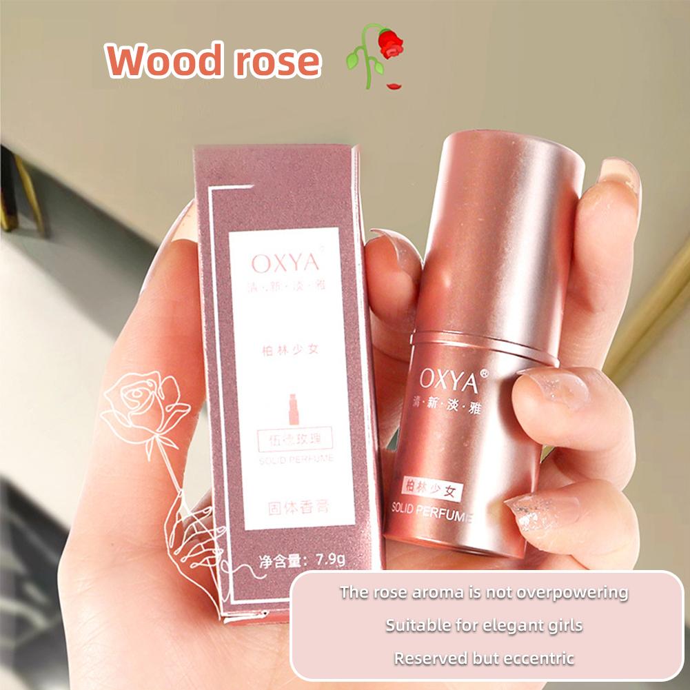 Portable Solid Perfume Balm Mild Long-lasting Fragrance Body Balm Natural Fresh Fragrance Deodorant Balm for Men Women