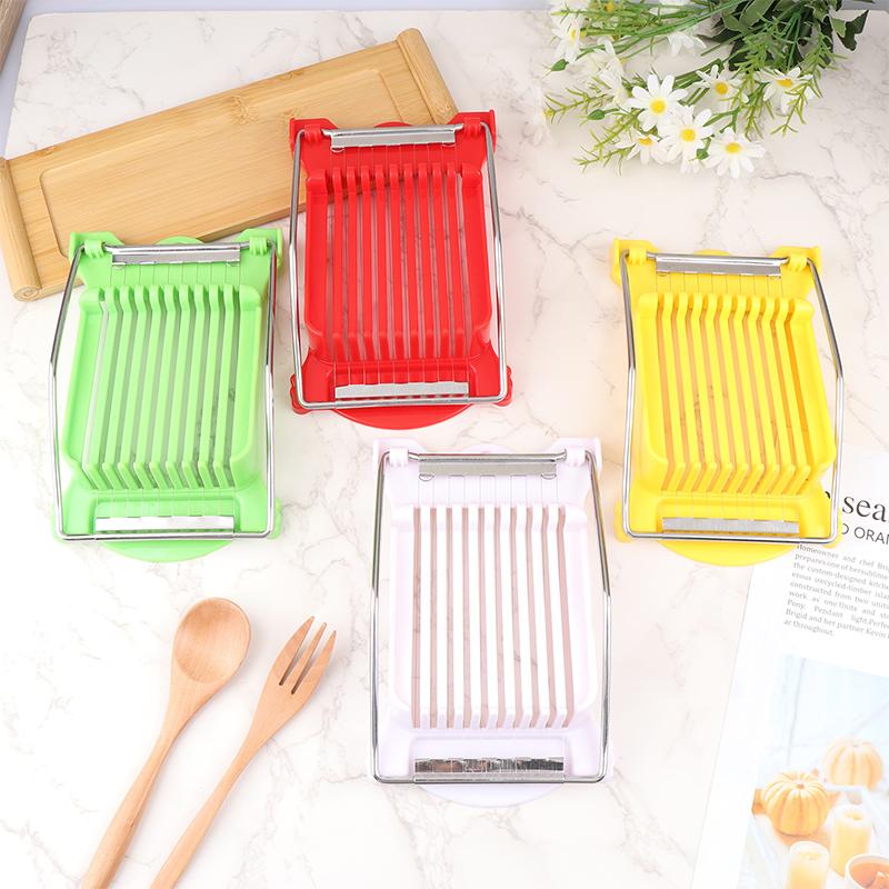 Luncheon Meat Slicer 304 Reinforced Stainless Steel Boiled Egg Fruit Soft Cheese Slicer Spam Cutter Canned Meat Slicer