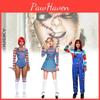 Childs Play Cosplay Costume With Polyester Fabric For Women Stage Performance