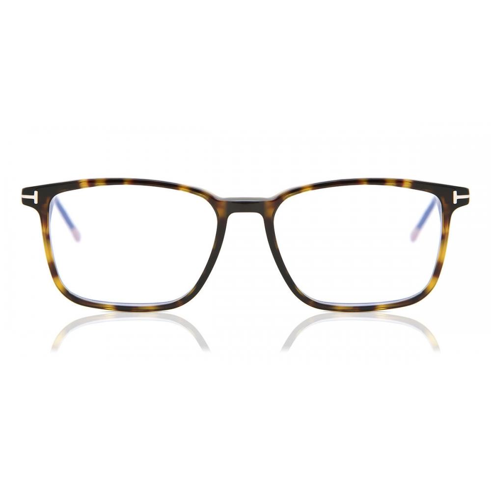 

Tom Ford Ft5607 B Blue Light Block 052 Men Eyeglasses Tortoise/53