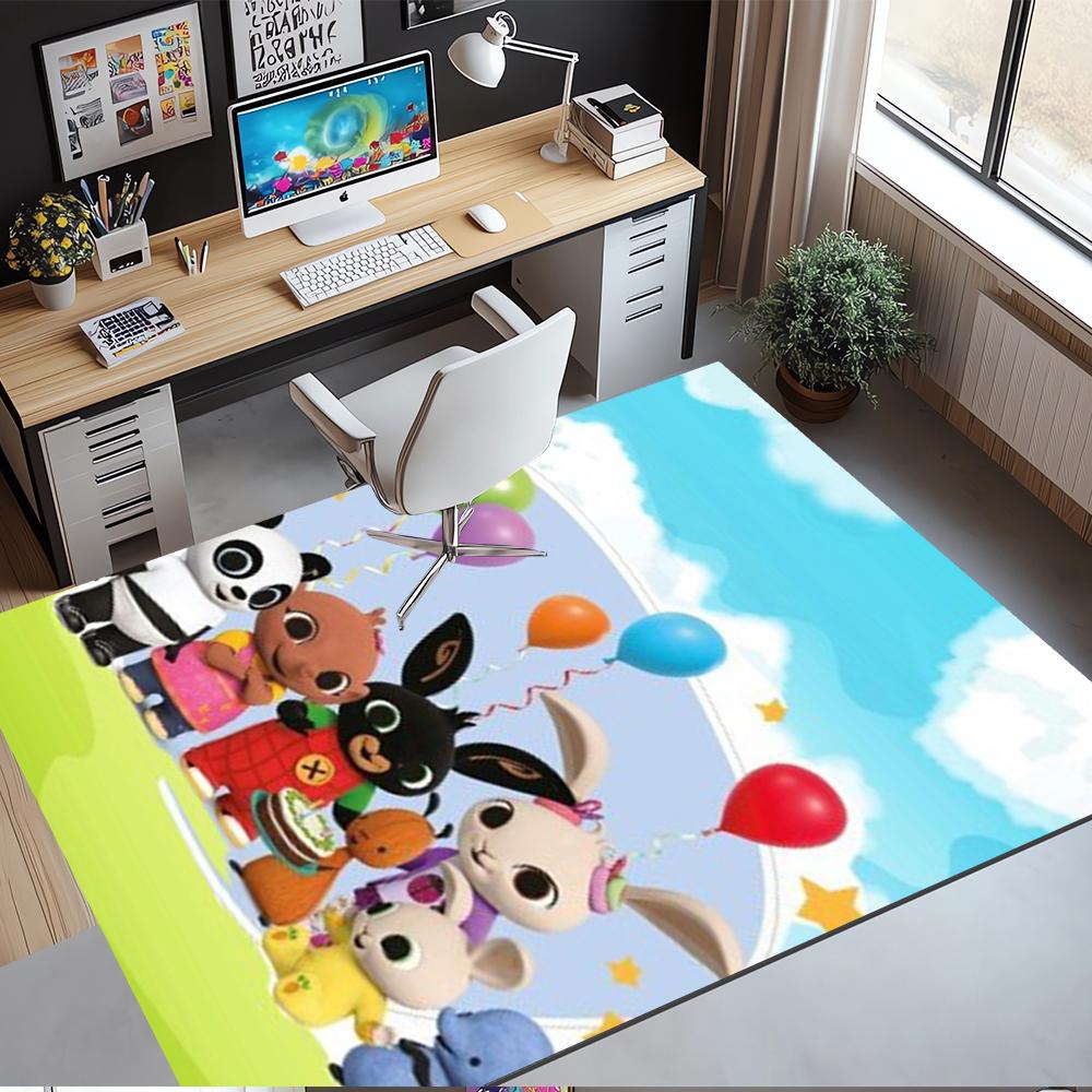 Bing Printed Carpet,Rug,for Office Chair Living Room Bedroom Kitchen Room Decor Gifts.