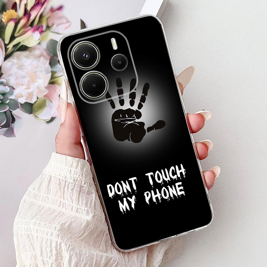 Silicone Case For Xiaomi Redmi Note 14 4G EU 2025 Cover Cool Lion Leopard Dragon Animals Soft Slim Coque For Note14 4G EU Fundas