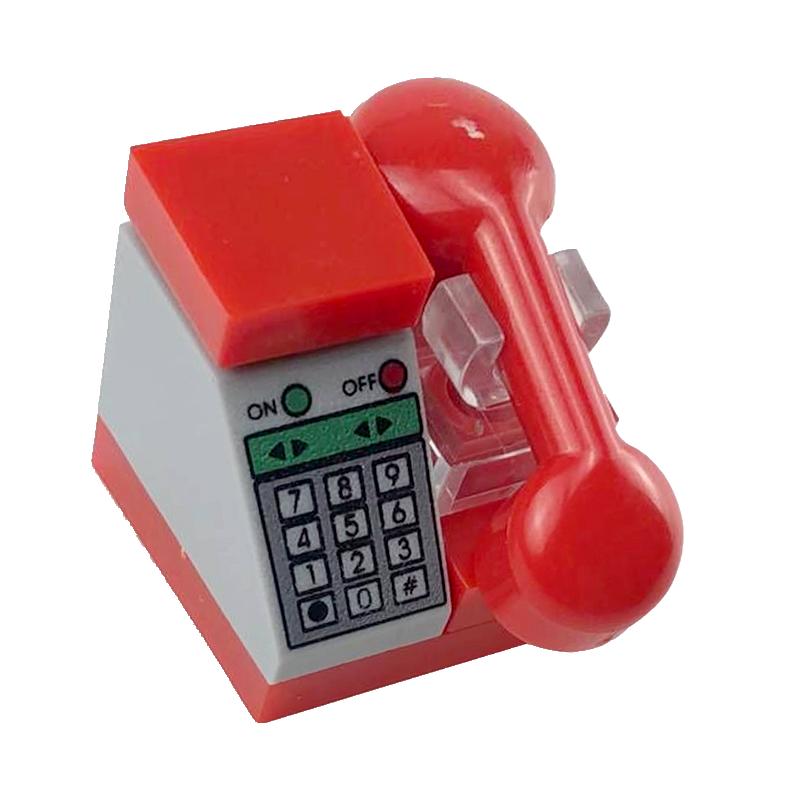 Locking City MOC Furniture Bathroom Public Toilet Building Blocks Toys for Children Assemble City Block DIY Parts Learning Gifts