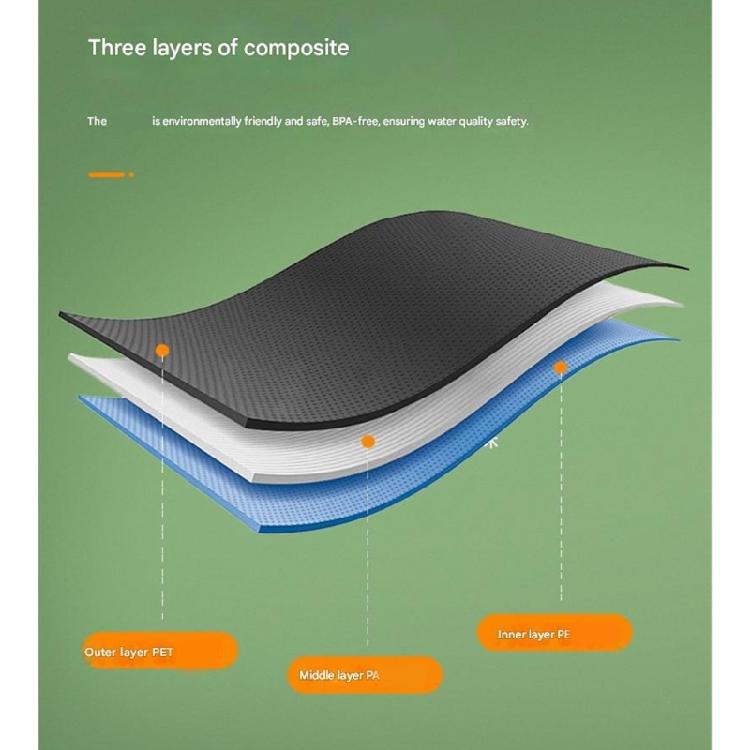 8L Camping Water Bag Portable Outdoor Travel Water Container with Faucet Drinking Water Bag Camping Accessories