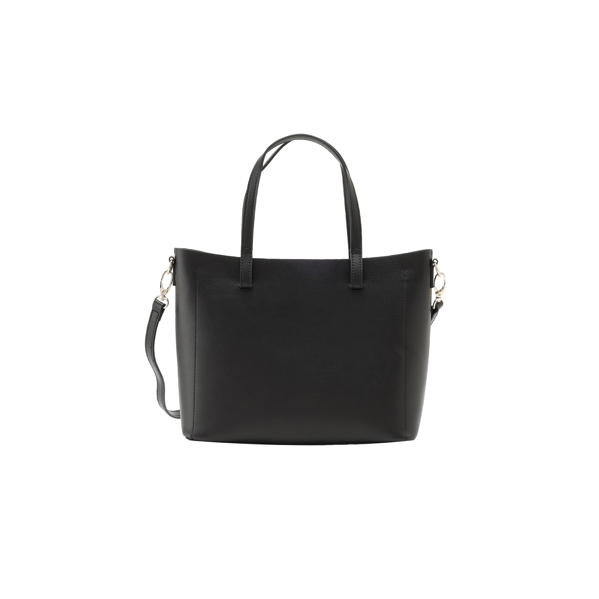 

Afternoon Tea Living JB22 Lightweight Synthetic Leather Shoulder Bag, Black iPad Storage, 2-Way Compatible Perfect for Commuting, School, and