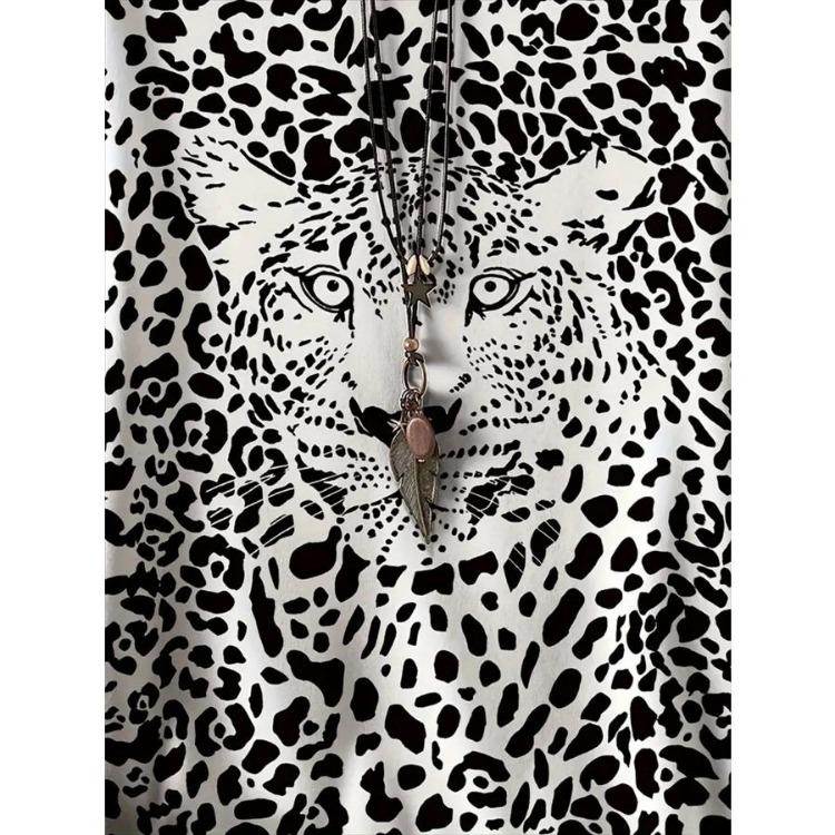 Women Plus Size Floral Print T-Shirt Relaxed Fit Short Sleeve Vibrant Pattern Spring Summer Outings Casual Comfortable Top