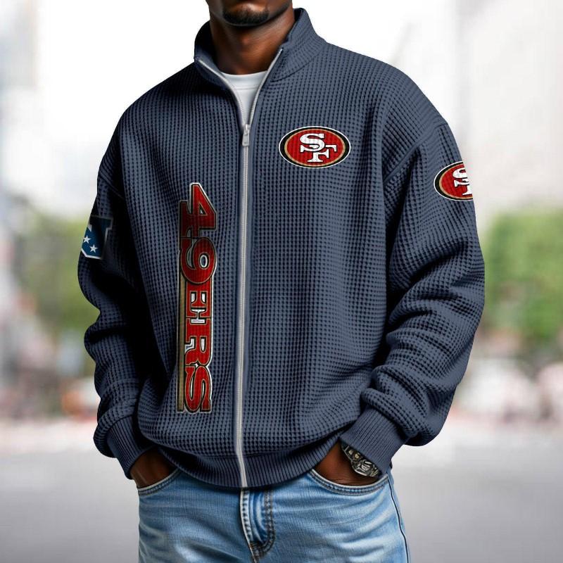 Plus Size NBA Team Hoodie 3D Print Loose Zip-Up Sports Sweatshirt